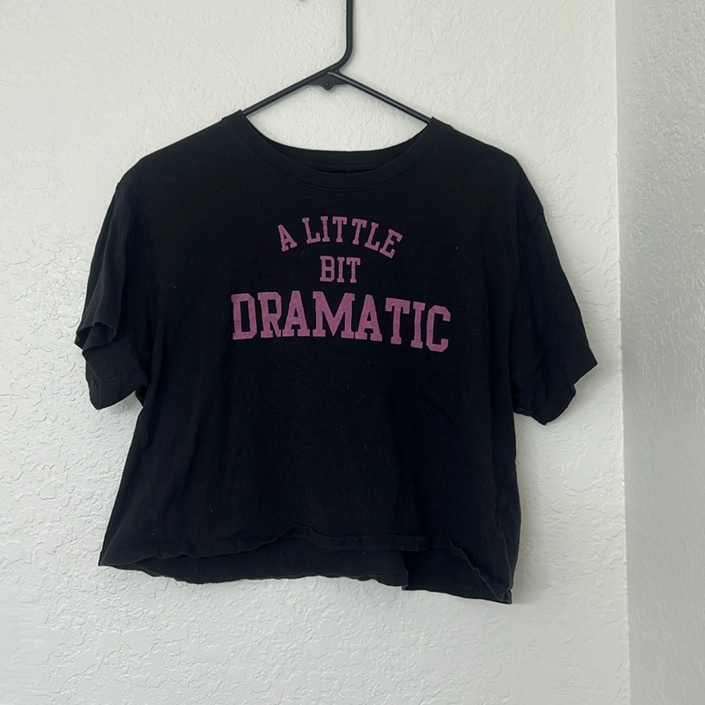 Cropped Graphic Tee